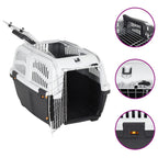 Pet Carrier With Metal Door Polypropylene