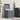 Garden Storage Box Grey PP Rattan 90 L