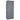 Garden Storage Cabinet Grey 65x45x172 cm PP Rattan
