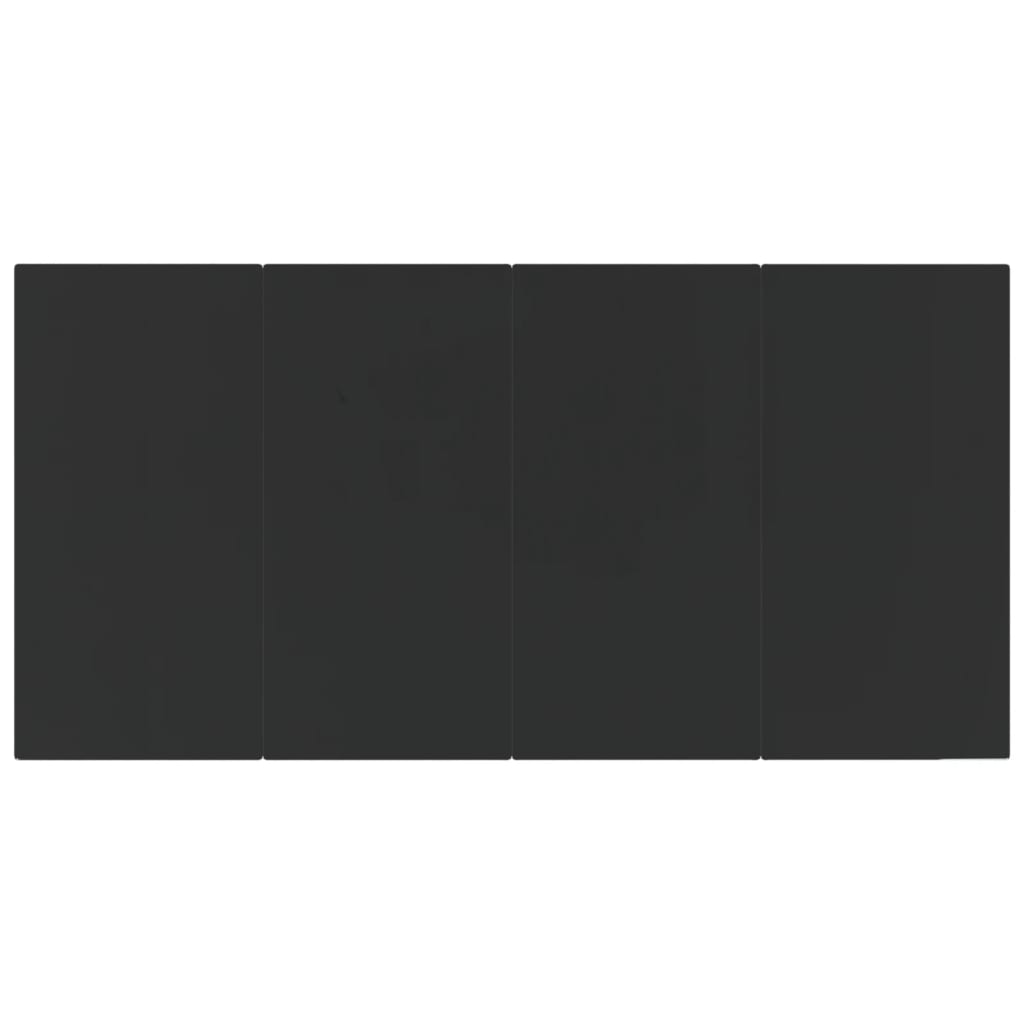 9 Piece Garden Dining Set Poly Rattan