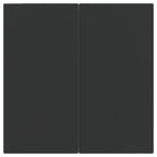 3 Piece Garden Dining Set Black Poly Rattan