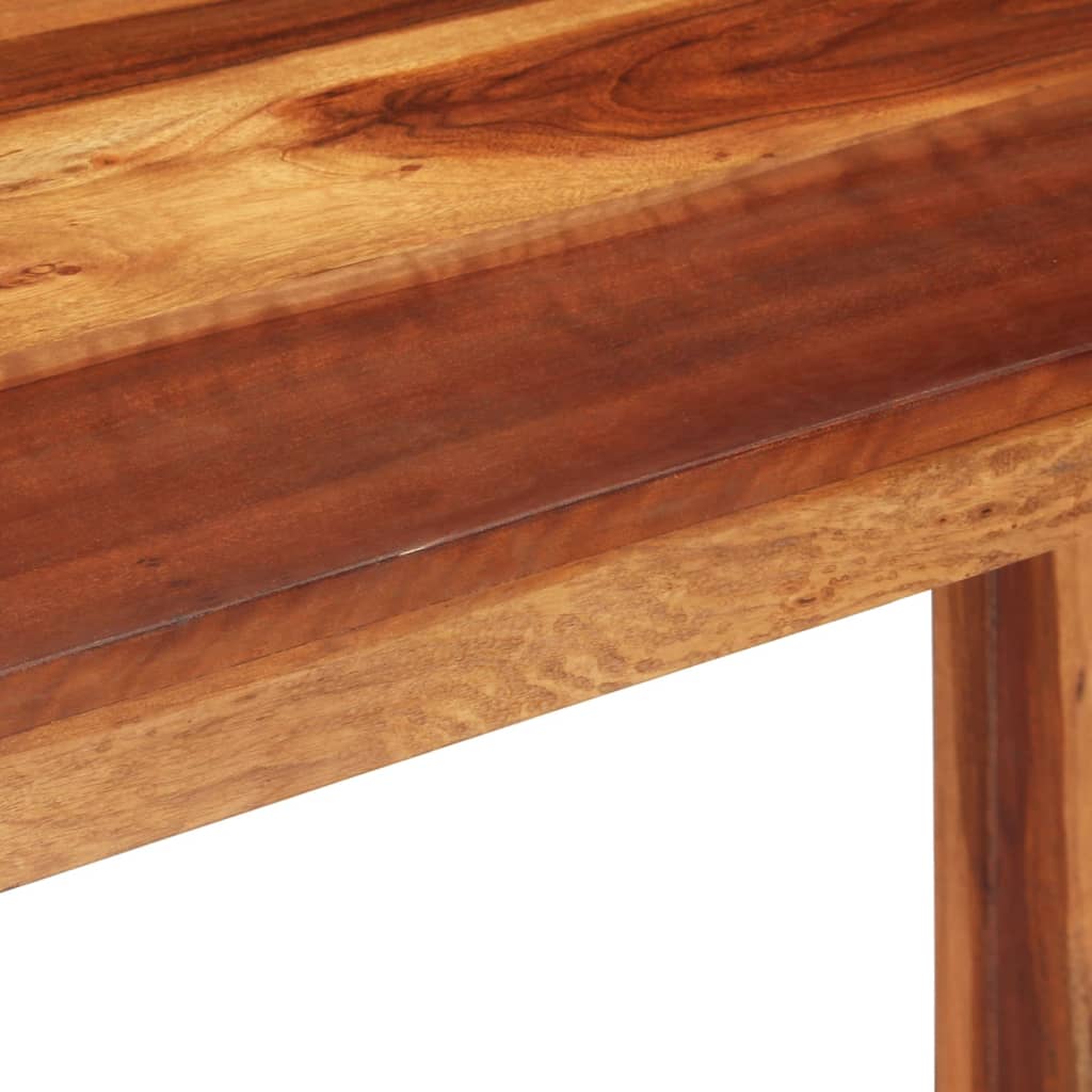 Dining Table 110x50x76 cm Solid Wood Acacia