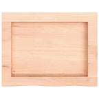 Bathroom Countertop 40x30x(2-4) cm Untreated Solid Wood