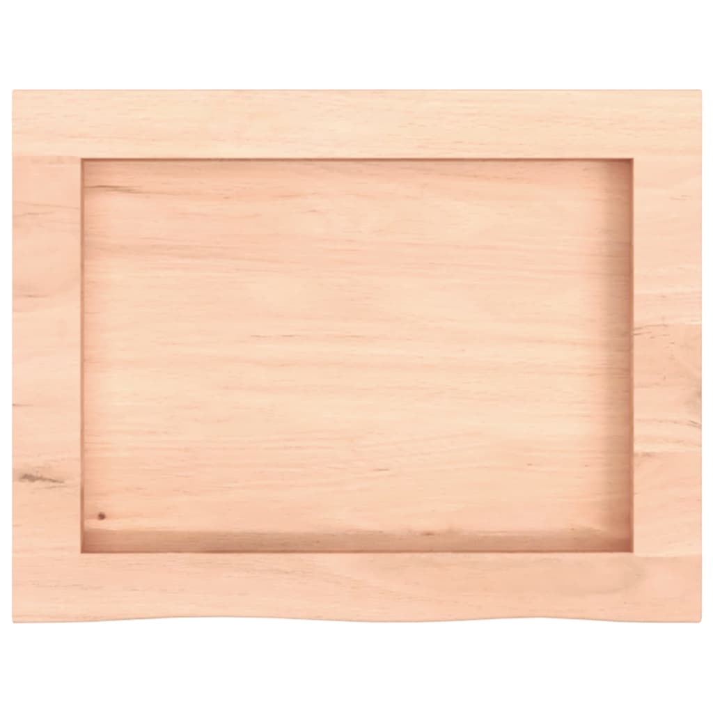 Bathroom Countertop 40x30x(2-4) cm Untreated Solid Wood