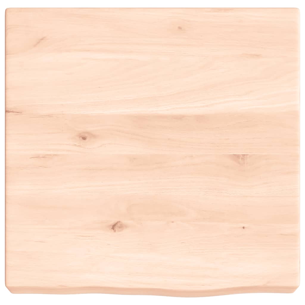 Bathroom Countertop 40x40x(2-6) cm Untreated Solid Wood