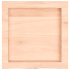 Bathroom Countertop 40x40x(2-6) cm Untreated Solid Wood