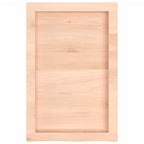 Bathroom Countertop 40x60x(2-4) cm Untreated Solid Wood