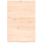 Bathroom Countertop 40x60x(2-6) cm Untreated Solid Wood