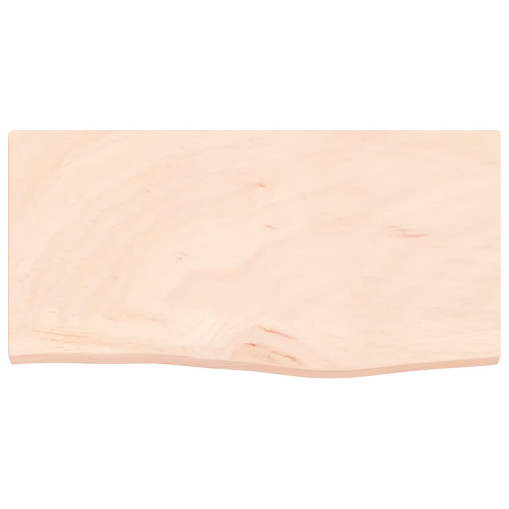 Bathroom Countertop 60x30x2 cm Untreated Solid Wood