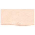 Bathroom Countertop 60x30x2 cm Untreated Solid Wood