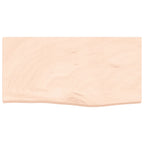 Bathroom Countertop 60x30x(2-4) cm Untreated Solid Wood