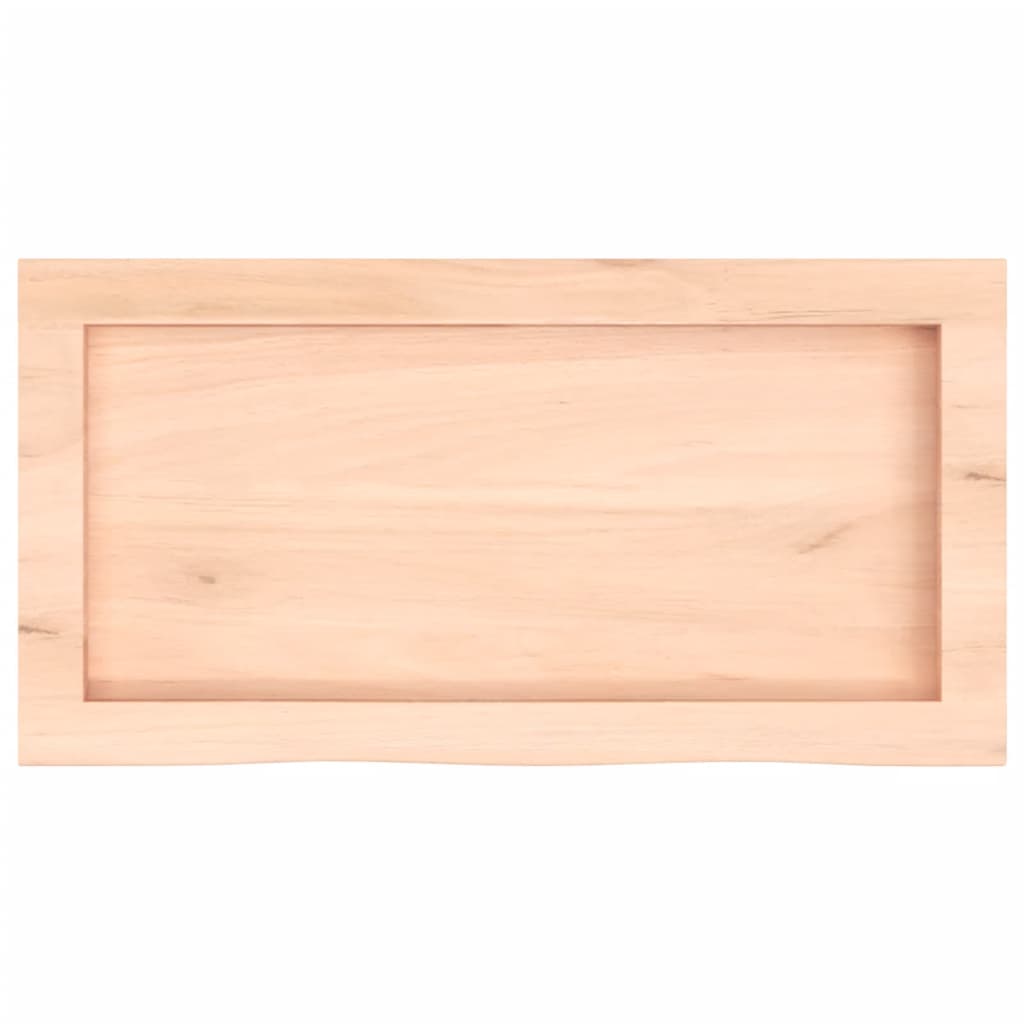 Bathroom Countertop 60x30x(2-4) cm Untreated Solid Wood