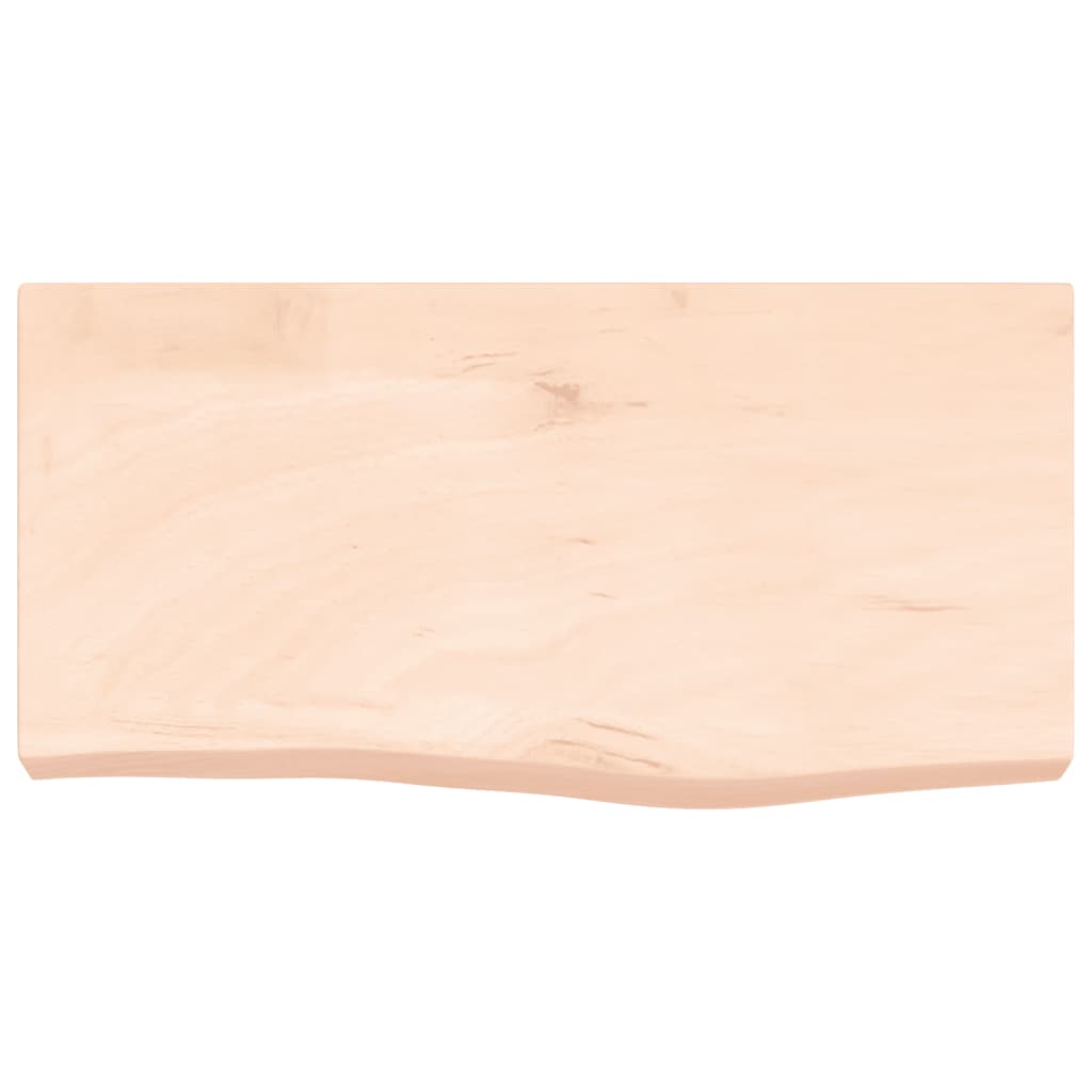Bathroom Countertop 60x30x(2-6) cm Untreated Solid Wood