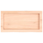 Bathroom Countertop 60x30x(2-6) cm Untreated Solid Wood