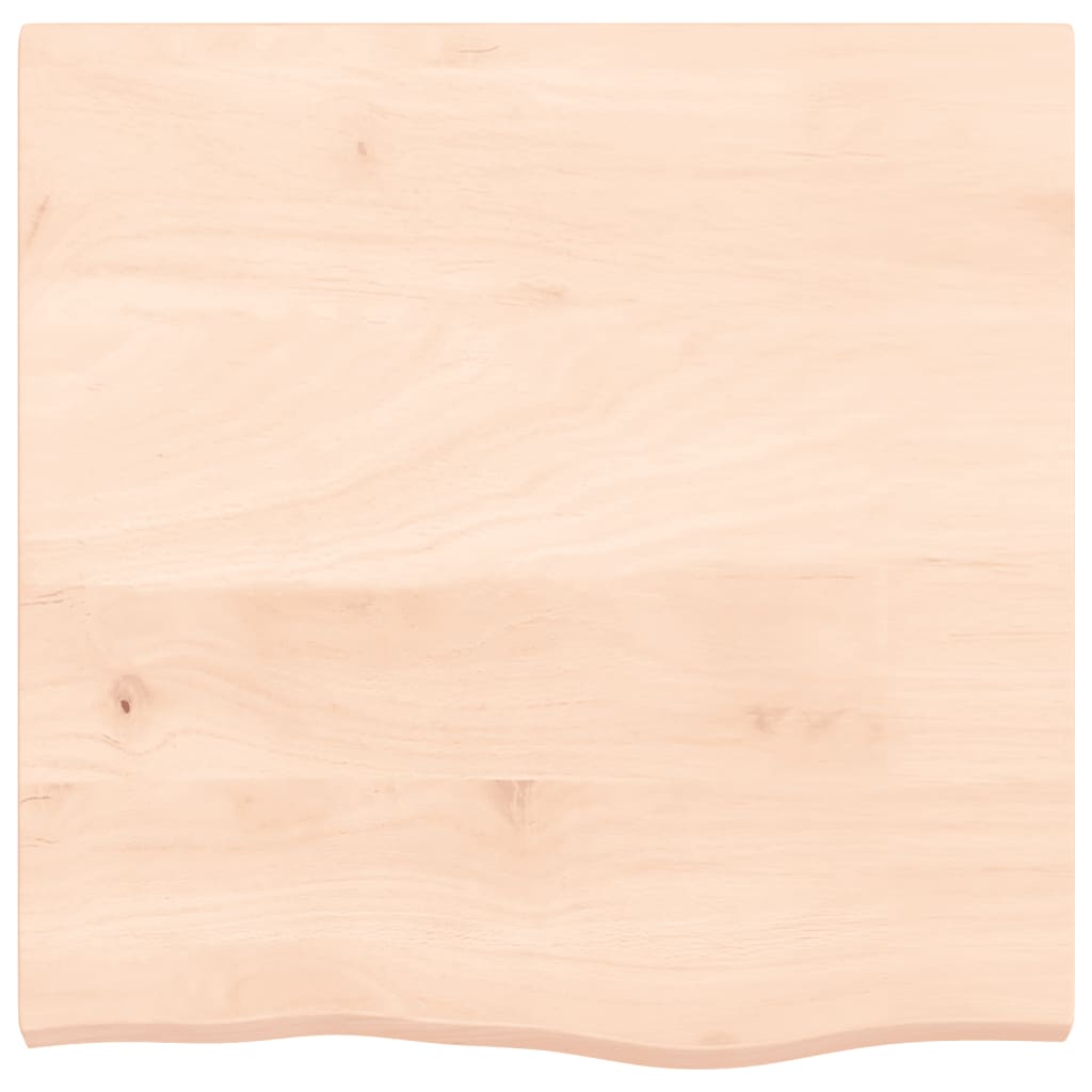 Bathroom Countertop 60x60x(2-4) cm Untreated Solid Wood