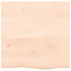 Bathroom Countertop 60x60x(2-4) cm Untreated Solid Wood