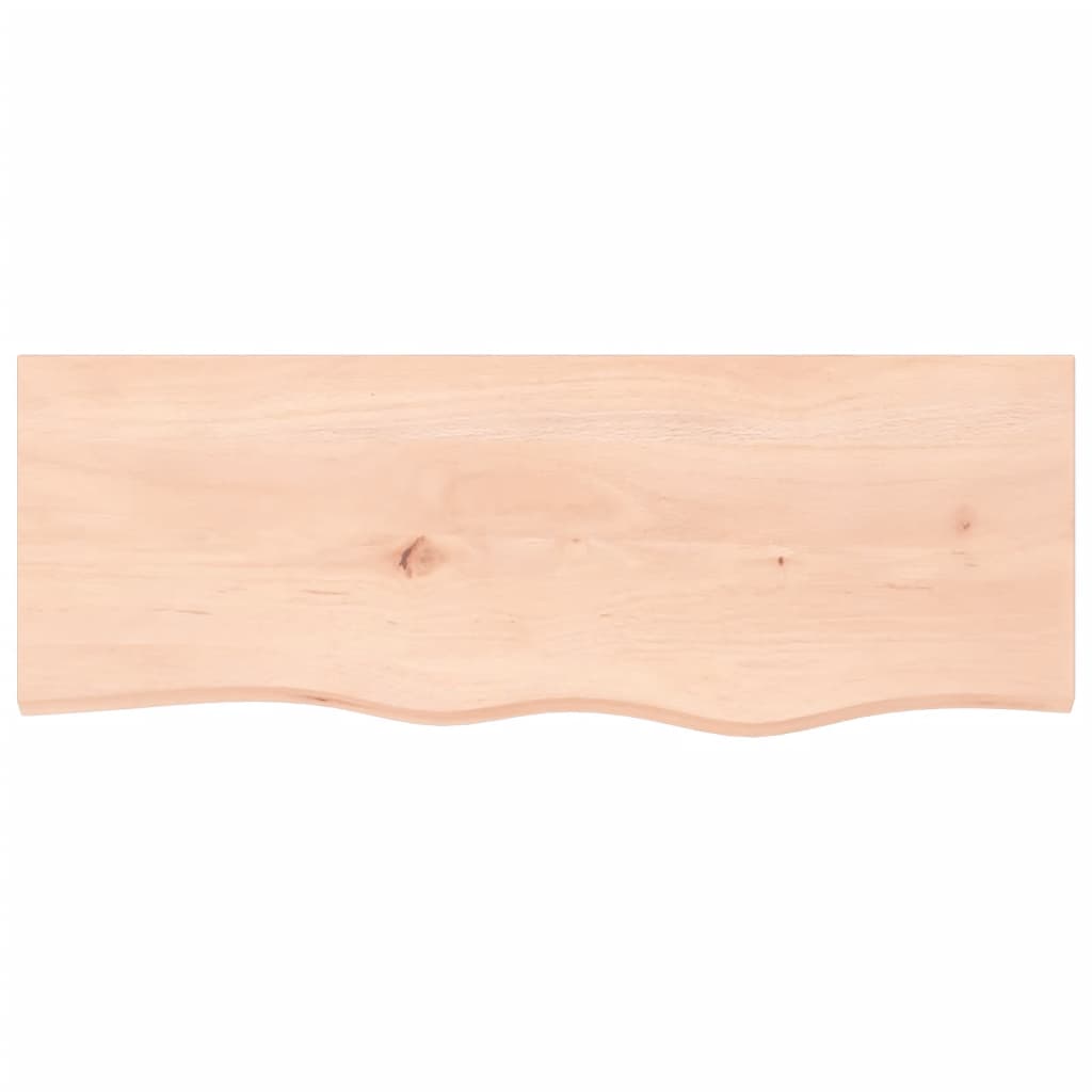 Bathroom Countertop 80x30x(2-4) cm Untreated Solid Wood