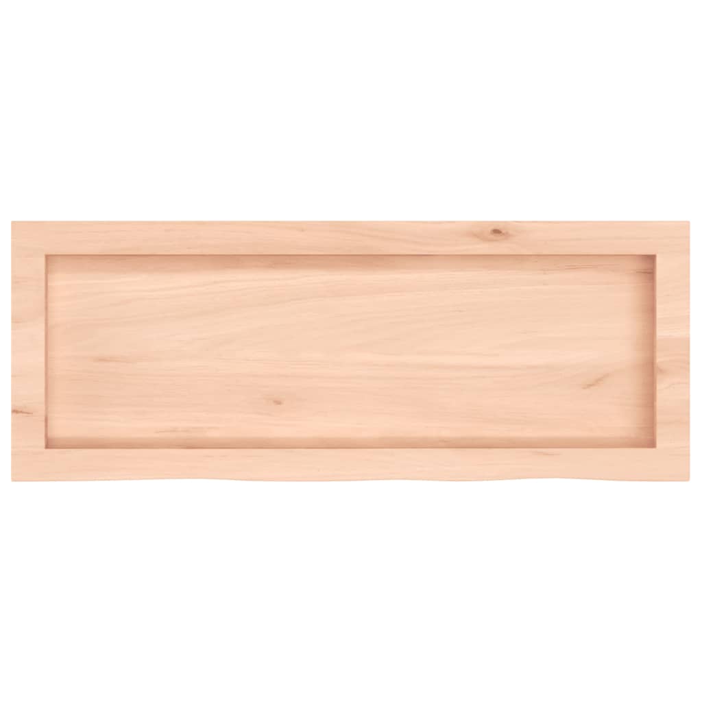 Bathroom Countertop 80x30x(2-4) cm Untreated Solid Wood