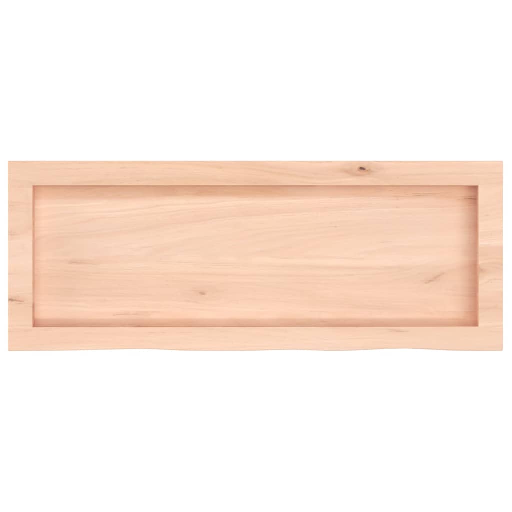 Bathroom Countertop 80x30x(2-6) cm Untreated Solid Wood