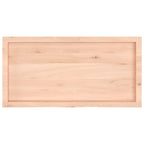 Bathroom Countertop 100x50x(2-4) cm Untreated Solid Wood