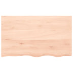 Bathroom Countertop 100x60x(2-4) cm Untreated Solid Wood