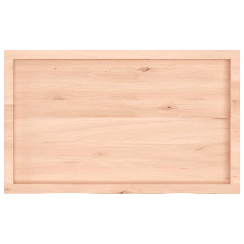Bathroom Countertop 100x60x(2-4) cm Untreated Solid Wood