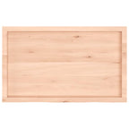 Bathroom Countertop 100x60x(2-4) cm Untreated Solid Wood