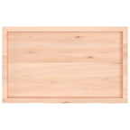 Bathroom Countertop 100x60x(2-6) cm Untreated Solid Wood