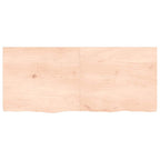 Bathroom Countertop 140x60x(2-4) cm Untreated Solid Wood