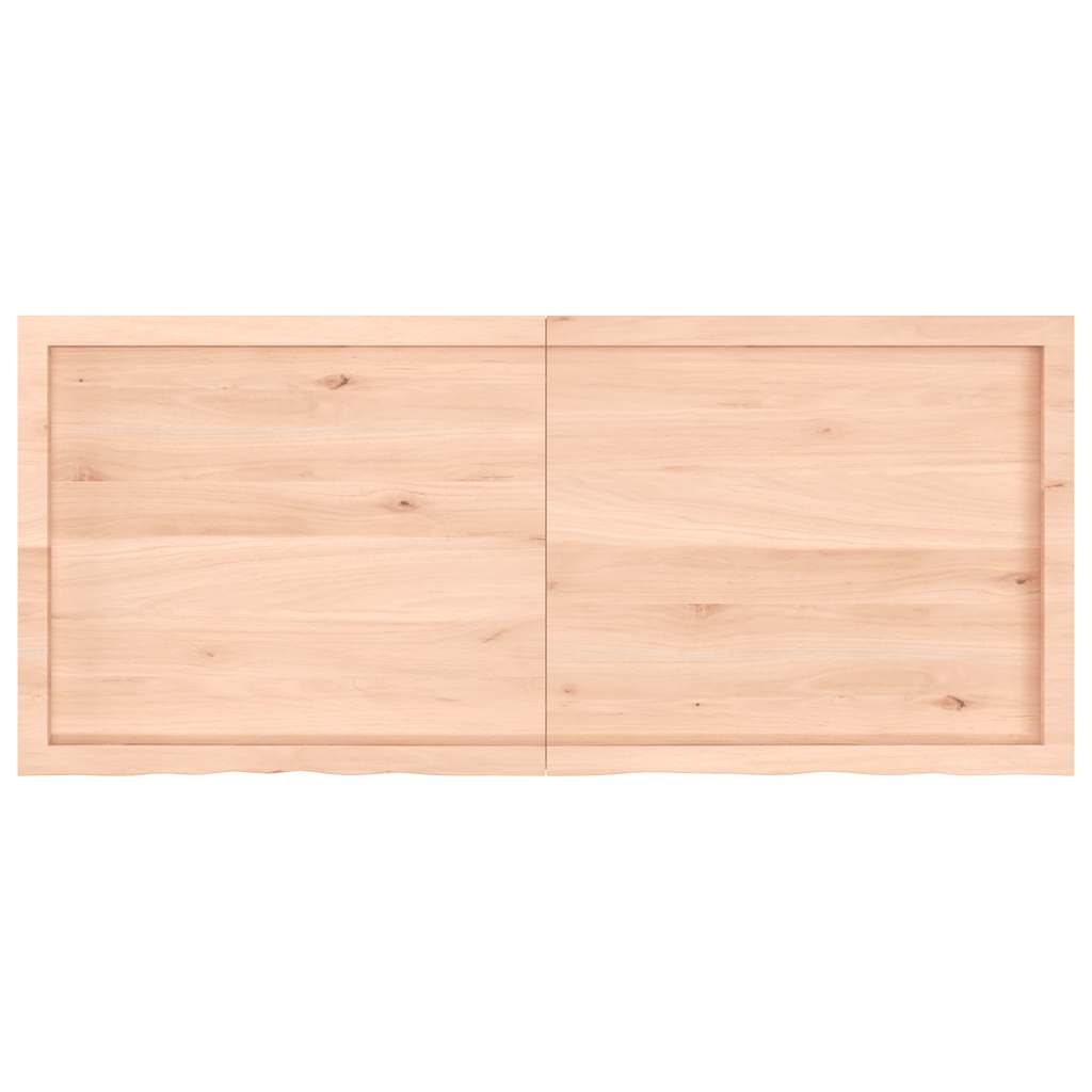 Bathroom Countertop 140x60x(2-4) cm Untreated Solid Wood