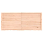 Bathroom Countertop 140x60x(2-4) cm Untreated Solid Wood