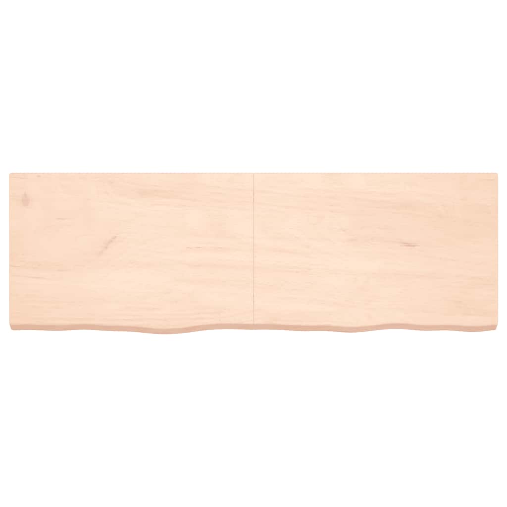 Bathroom Countertop 180x60x(2-6) cm Untreated Solid Wood