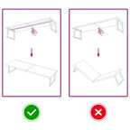 Bathroom Countertop Dark Brown 200x50x(2-4) cm Treated Solid Wood