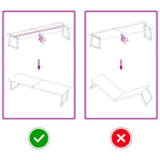 Bathroom Countertop Dark Brown 200x50x(2-6) cm Treated Solid Wood