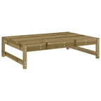 4 Piece Garden Lounge Set Impregnated Wood Pine