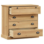 Chest of Drawers VIGO 80x40x76 cm Solid Wood Pine