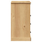 Chest of Drawers VIGO 80x40x76 cm Solid Wood Pine
