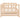 Pull-Out Day Bed Without Mattress 2X(90X200) Cm Solid Wood Pine