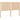 Headboard 140.5X4X100 Cm Solid Wood Pine