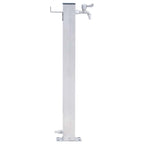 Garden Water Column 60 cm Stainless Steel Square