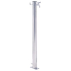 Garden Water Column 40 cm Stainless Steel Round