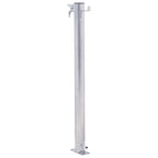 Garden Water Column 40 cm Stainless Steel Round