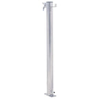 Garden Water Column 100 cm Stainless Steel Round