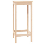 Bar Table 50x50x110 cm Solid Wood Pine