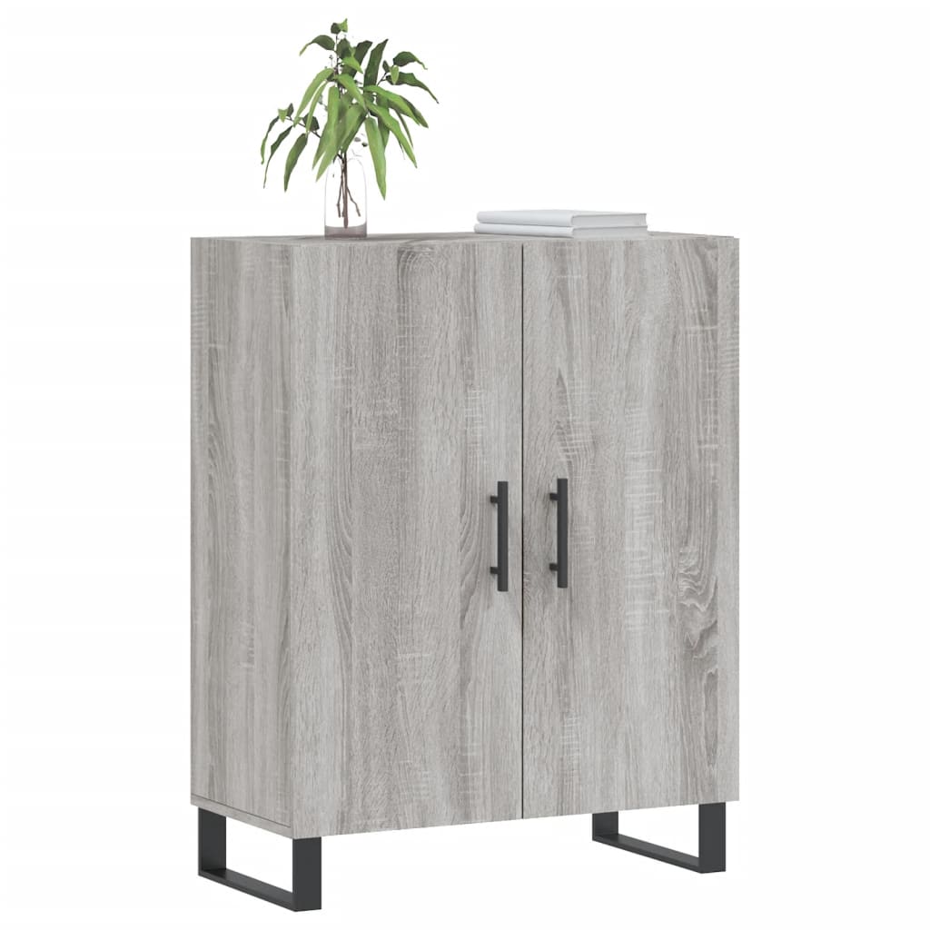 Sideboard Grey Sonoma 69.5x34x90 cm Engineered Wood