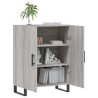 Sideboard Grey Sonoma 69.5x34x90 cm Engineered Wood