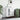 Sideboard High Gloss White 69.5x34x90 cm Engineered Wood