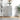 Sideboard Concrete Grey 34.5x34x90 cm Engineered Wood