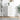 Sideboard High Gloss White 34.5x34x90 cm Engineered Wood