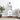 Sideboard High Gloss White 34.5x34x90 cm Engineered Wood